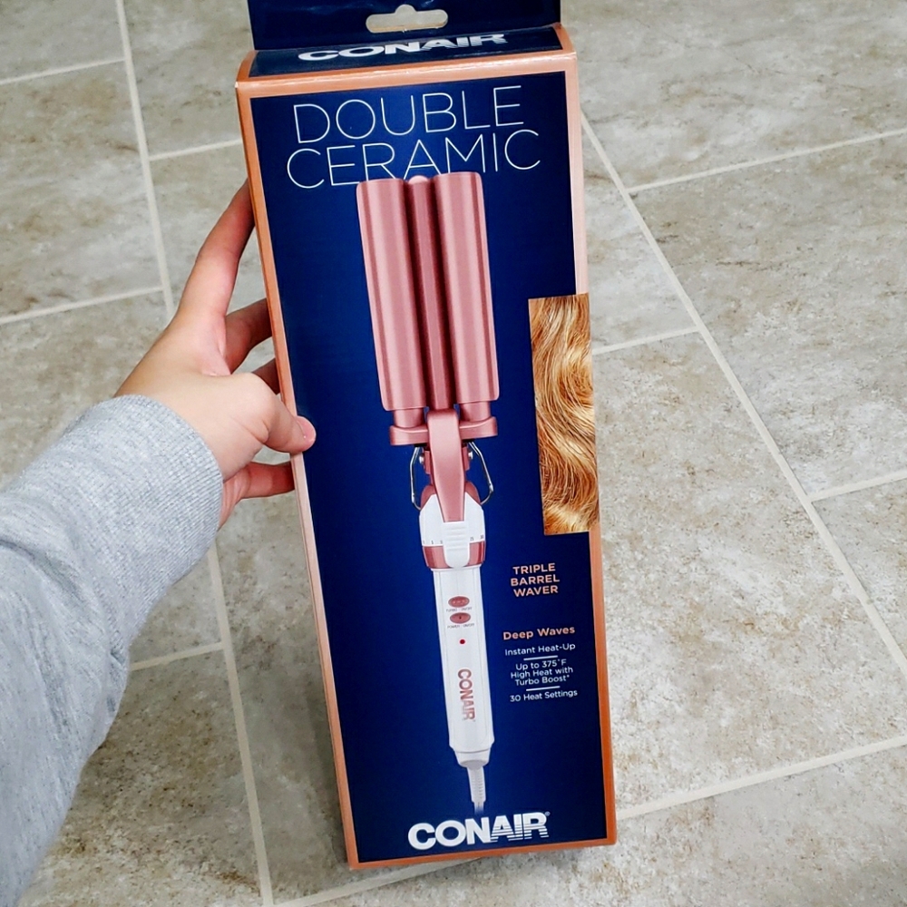 Conair triple barrel waver